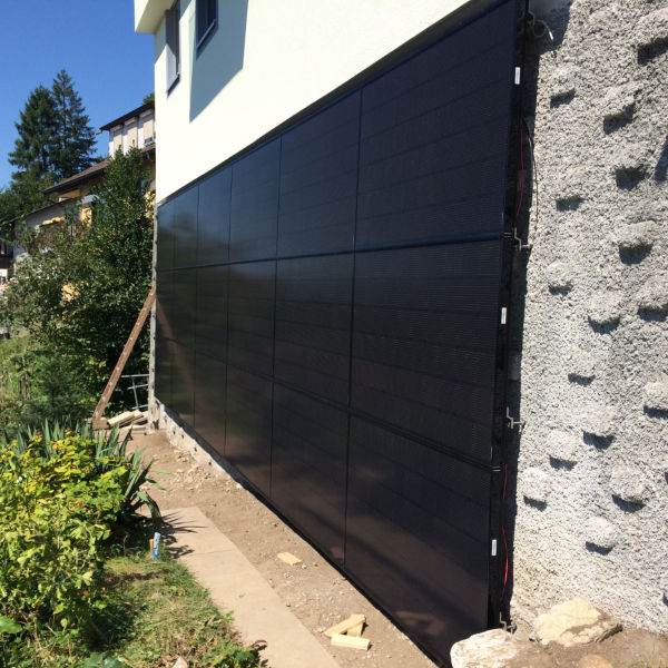 Photovoltaik an der Fassade